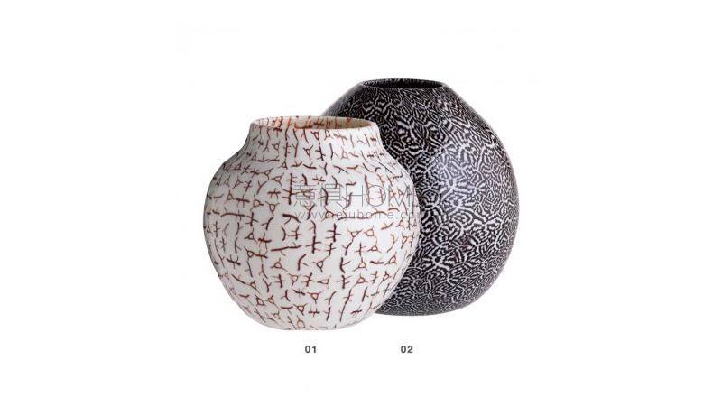 Coccio e Dama 花瓶