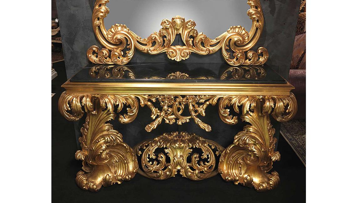 Baroque console 17th century 玄关桌