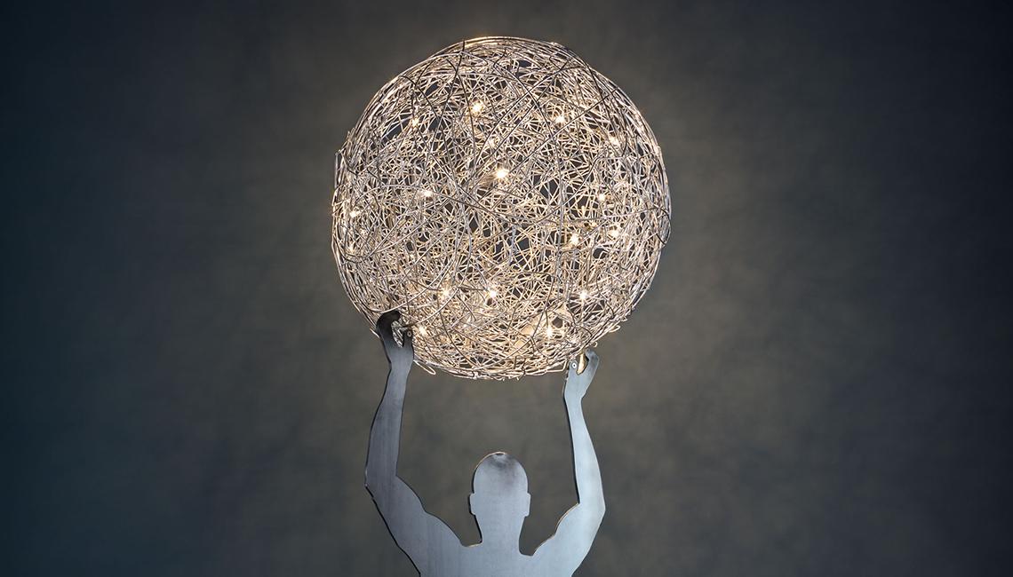 Uomo della Luce XXL (outdoor)落地灯