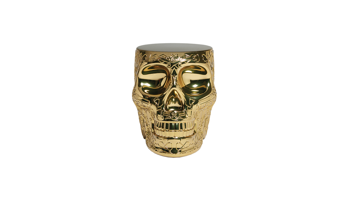 MEXICO STOOL AND SIDETABLE METAL FINISH边几