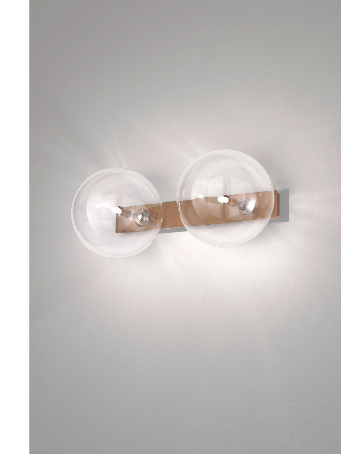ESTRO-ESTRO APPLIQUE SFERICO 2 LUCI 壁灯