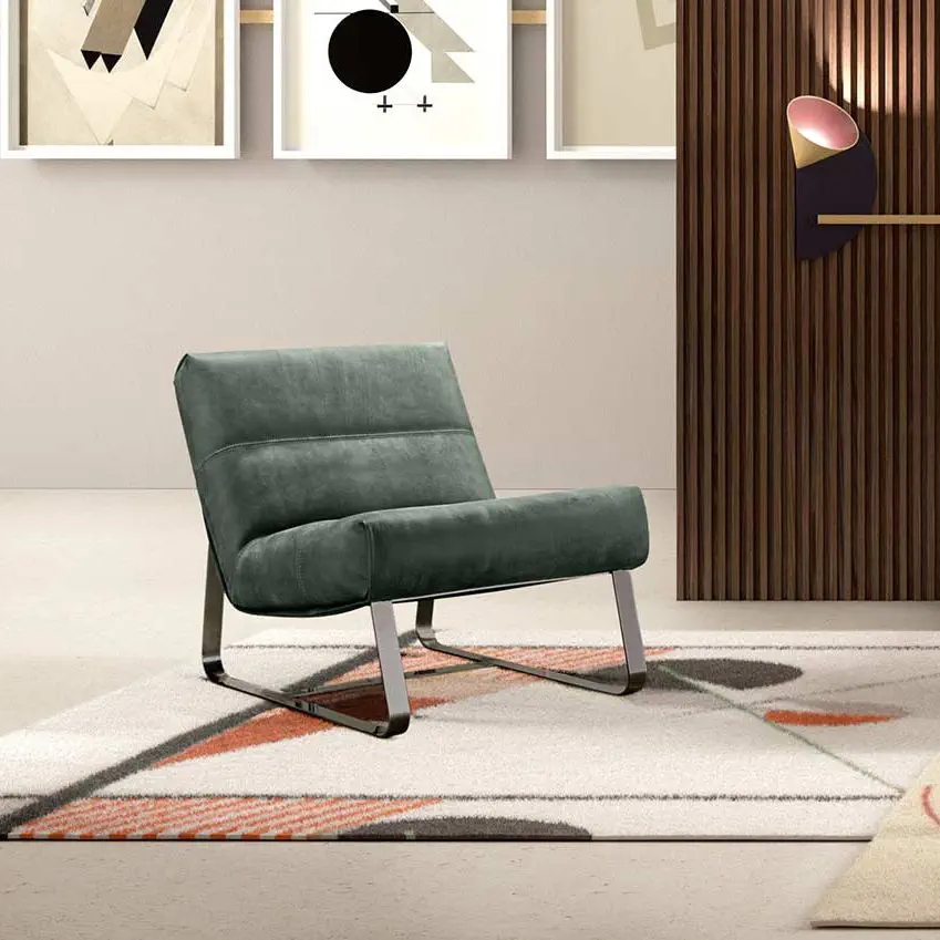 GAMMAContemporary fireside chair LOFT休闲椅