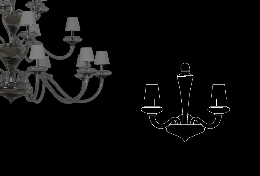 Archimede SegusoRUGIADA - Sconce吊灯