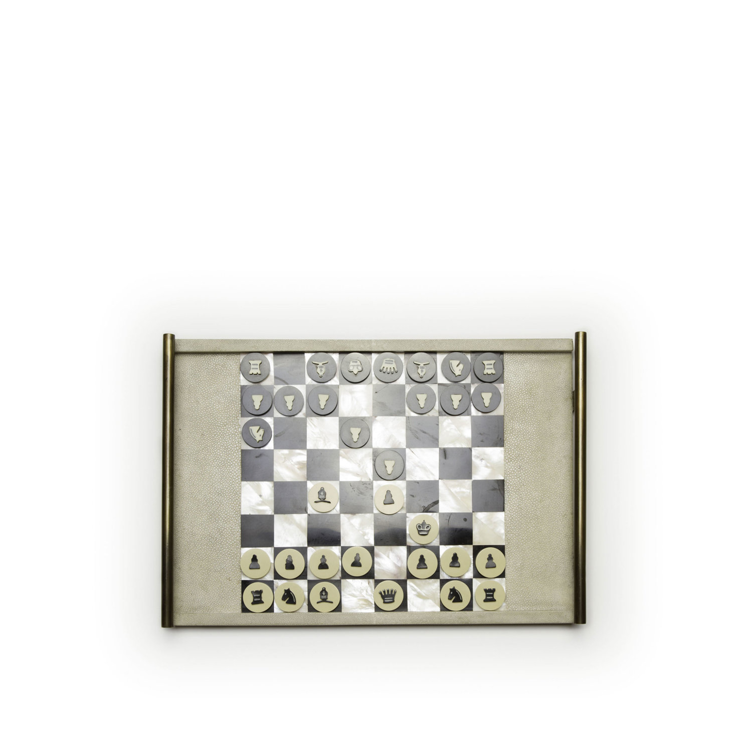 KIFU PARISChess-Checkers Game Tray游戏托盘